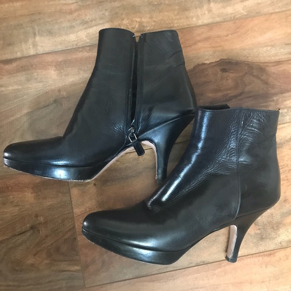 PRADA ankle black booties sz EU 36 US 6 - Picture 4 of 8